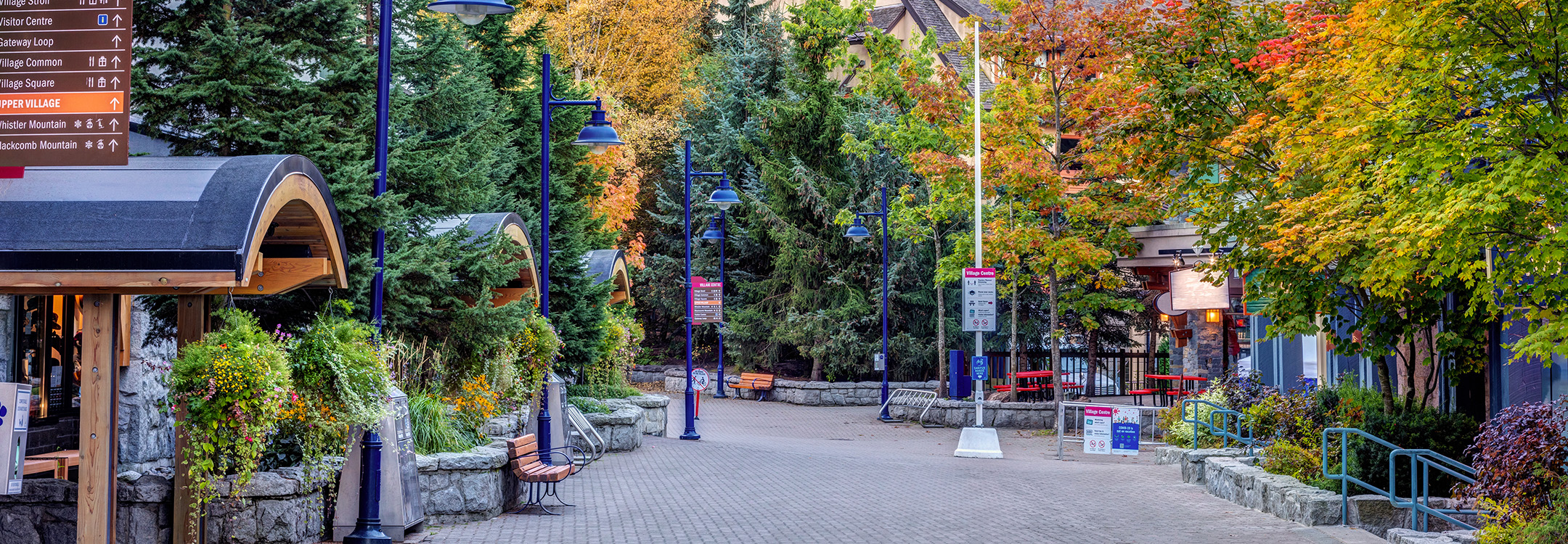 whistler village fall