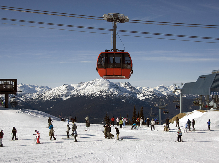 skiing whistler canada