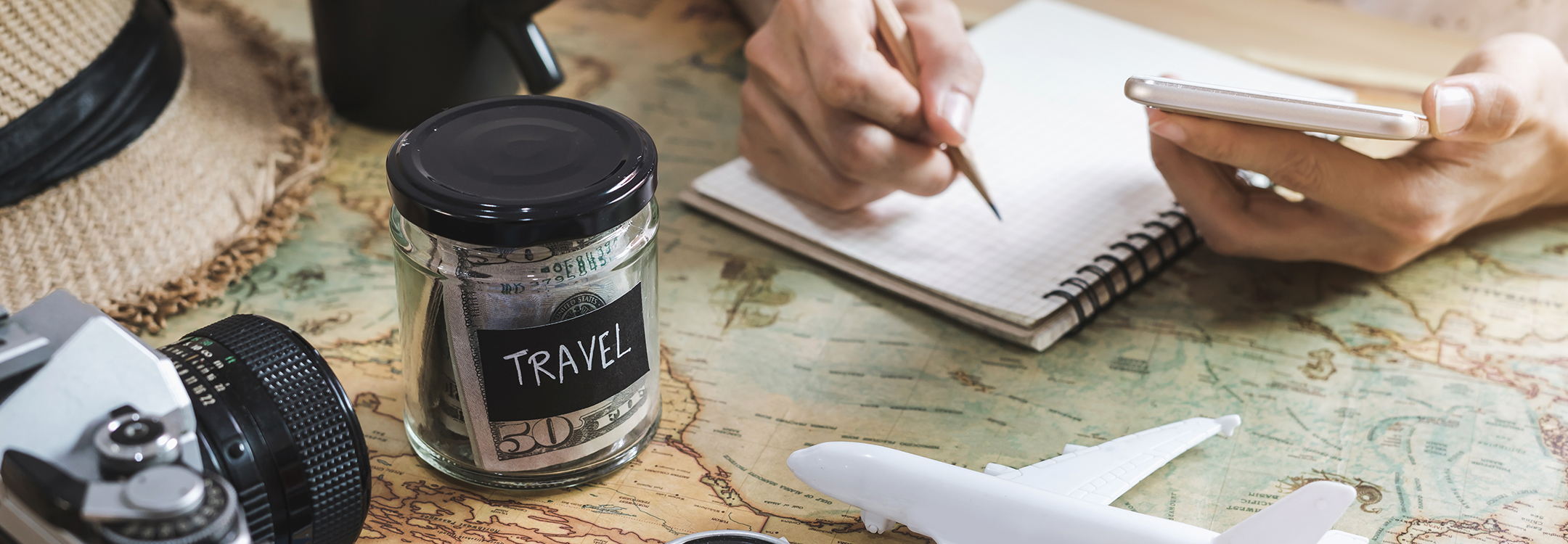 researching and planning a trip