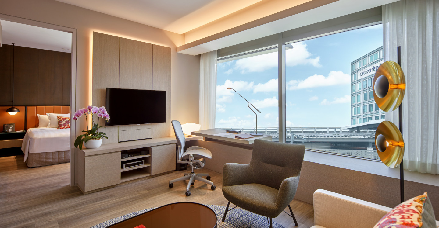 one bedroom executive living room
