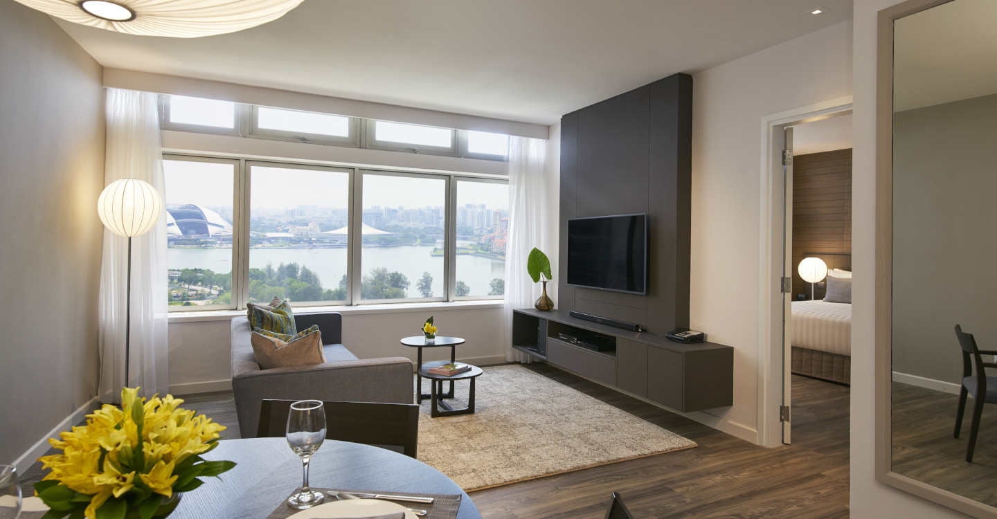 one bedroom premium living area