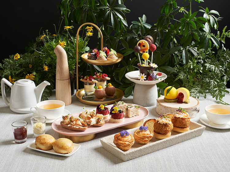 Afternoon tea spread