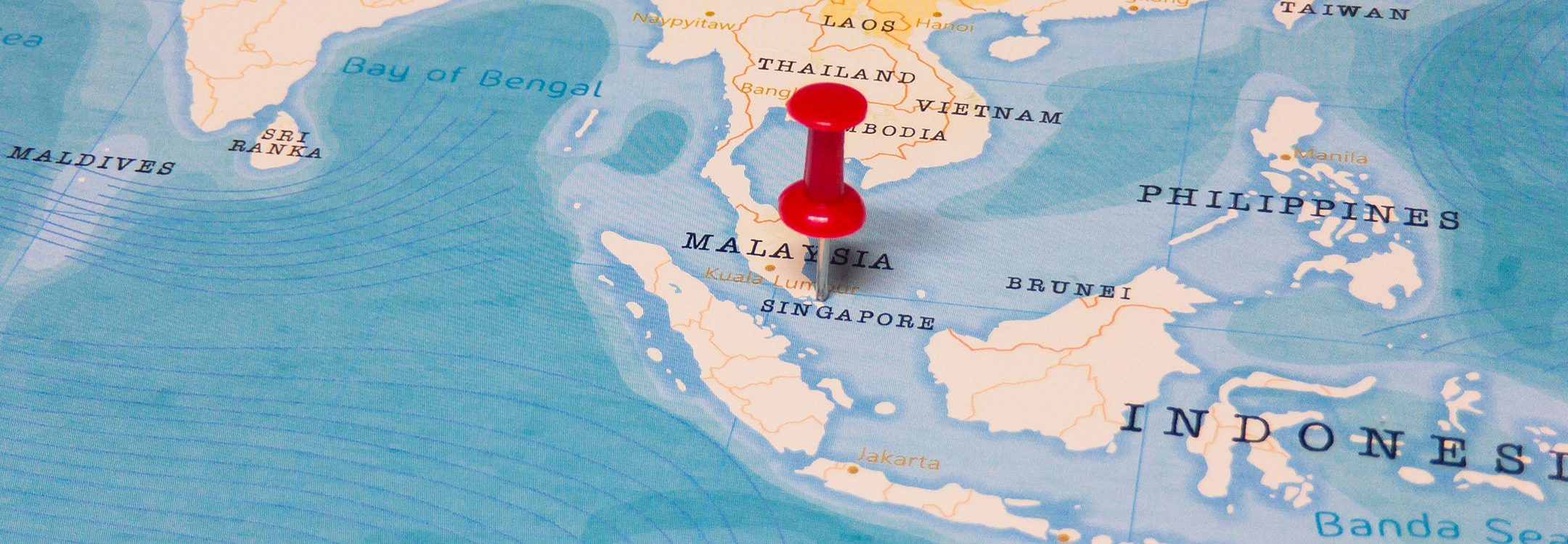 Singapore map location