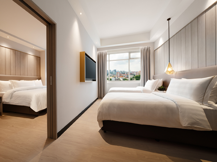 parkroyal on kitchener singapore family room