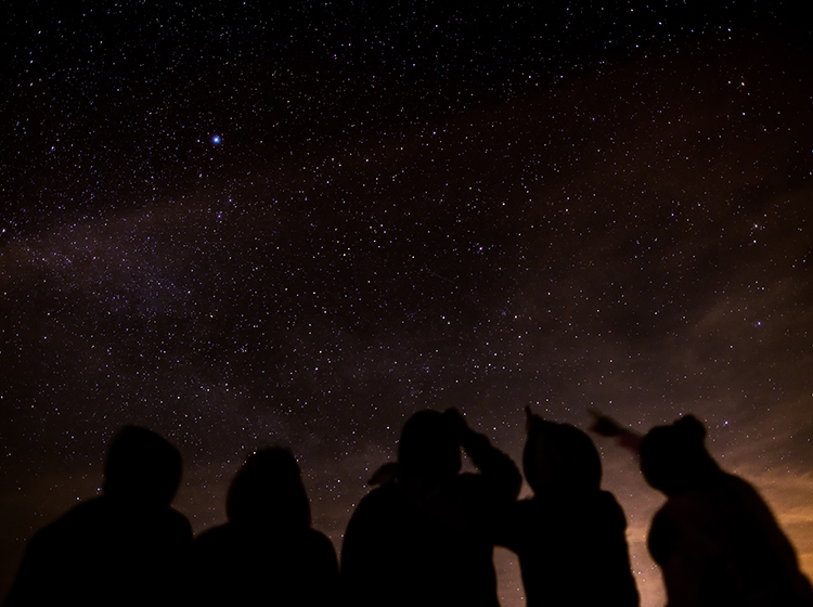 star gazing