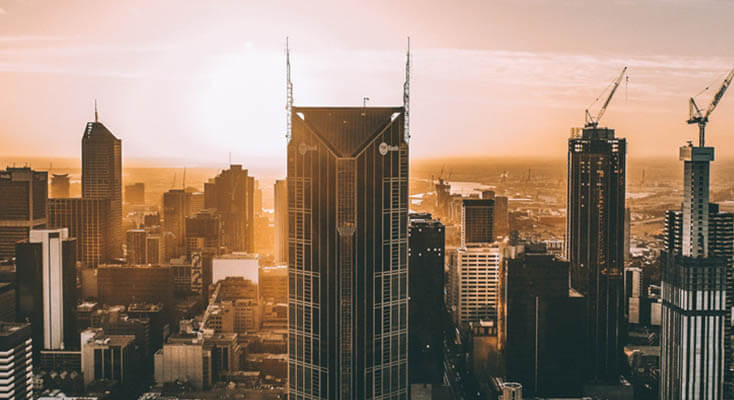 melbourne cityscape