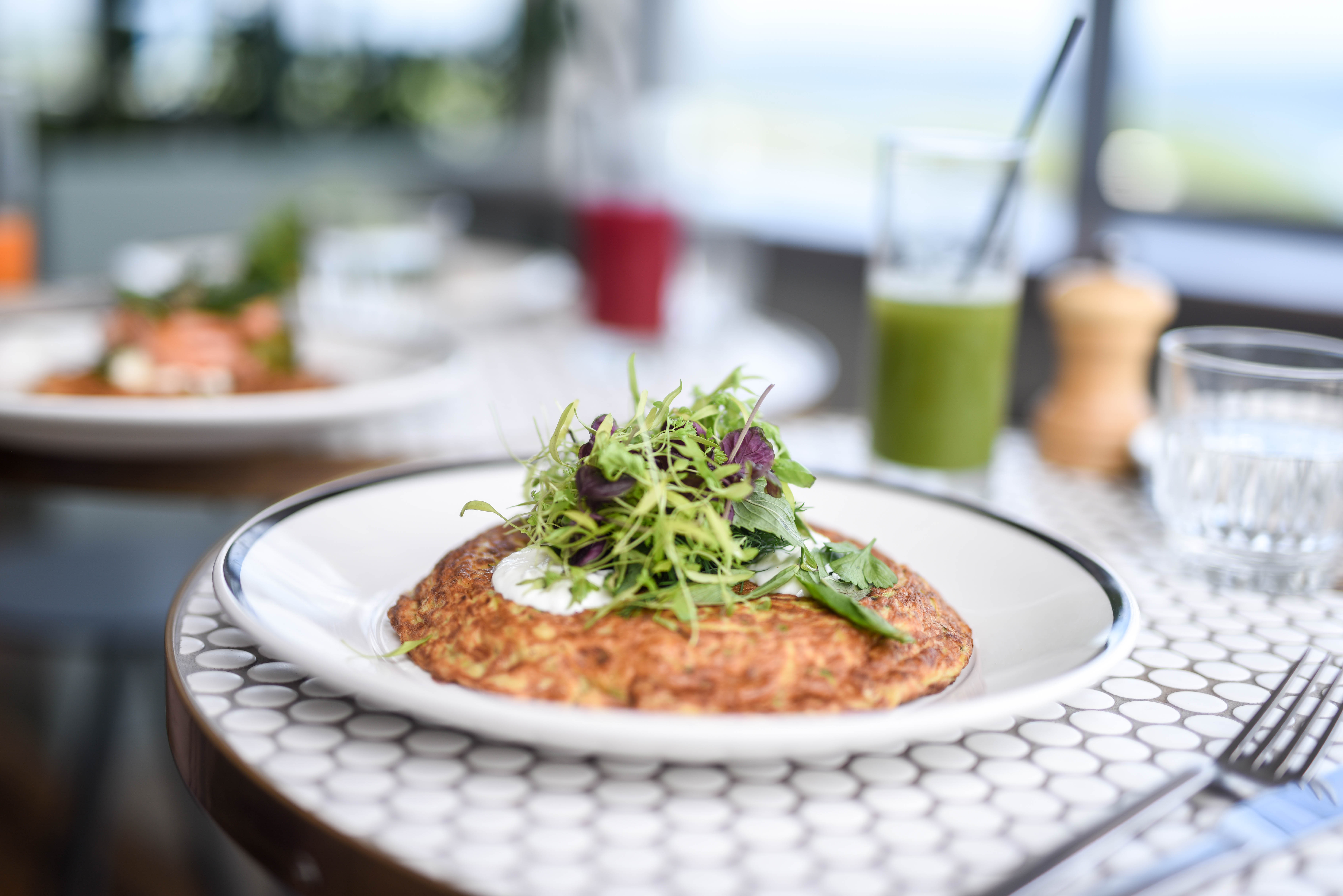 omelette at a perth cafe for breakfast