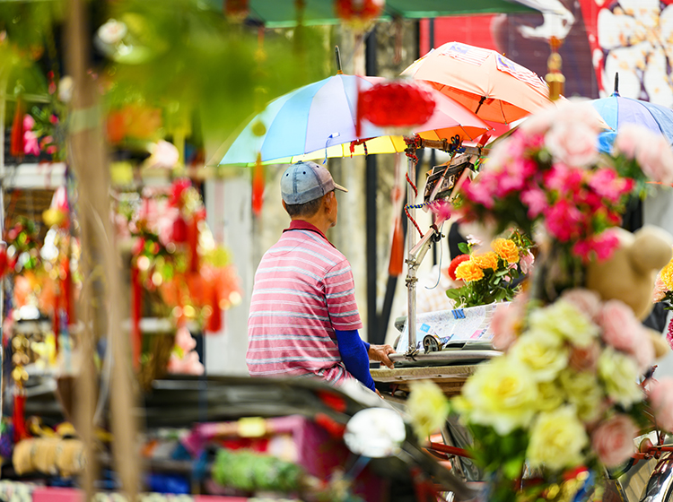 trishaw armenian street penang malaysia