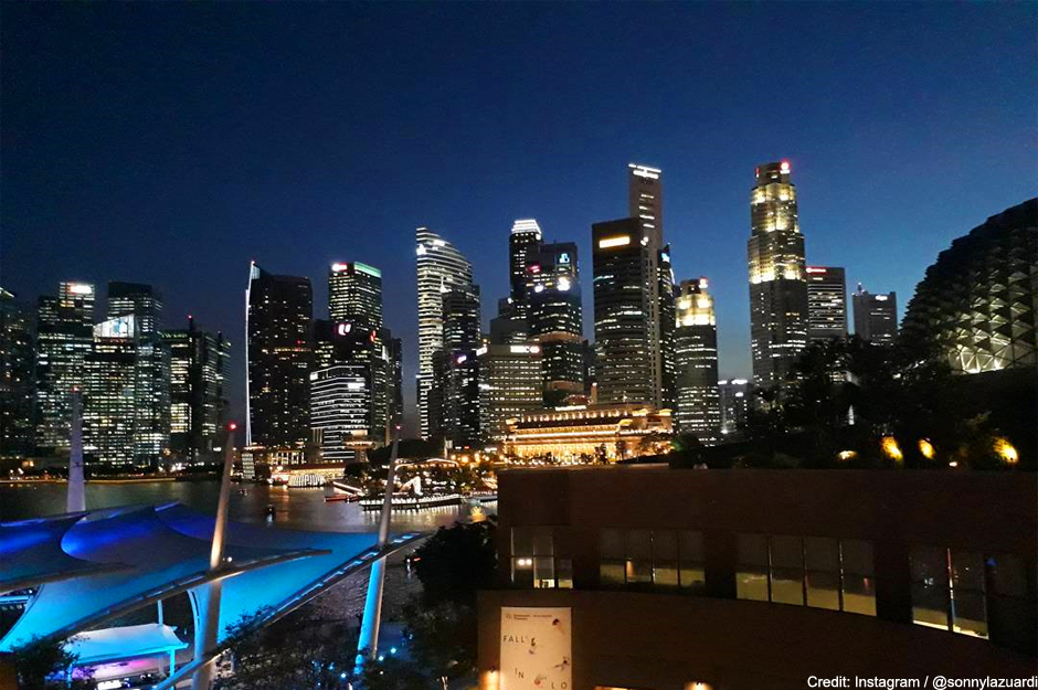 views from the esplanade rooftop