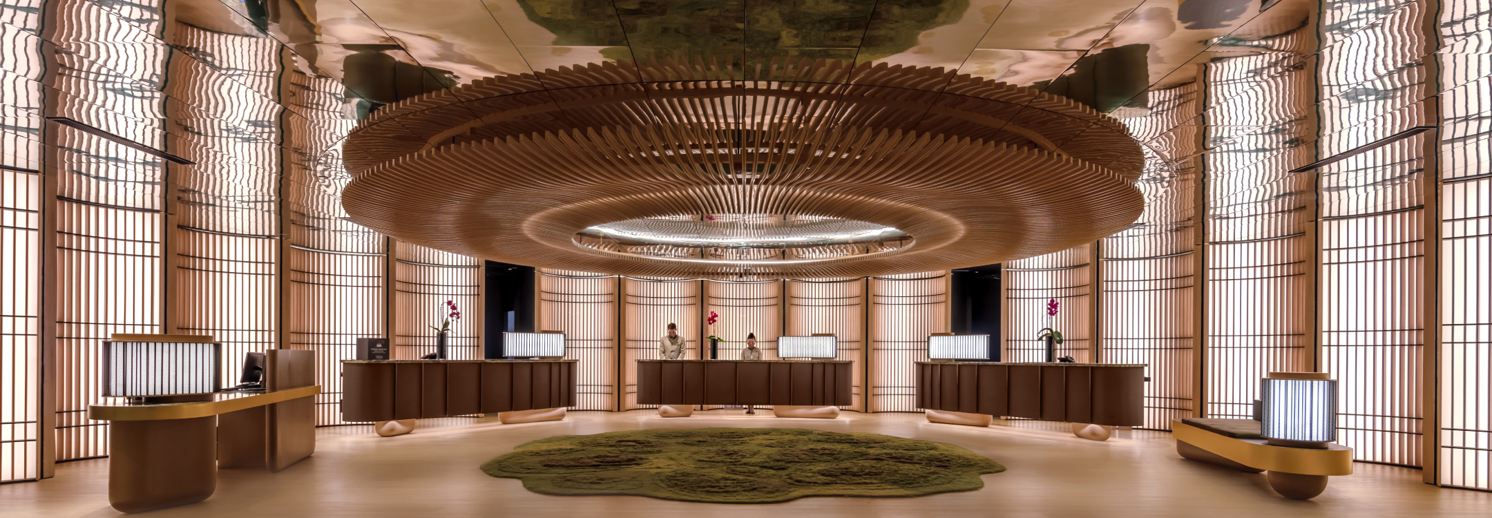 parkroyal collection marina bay reception