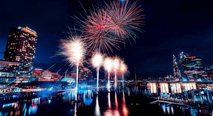 Darling Harbour Fireworks