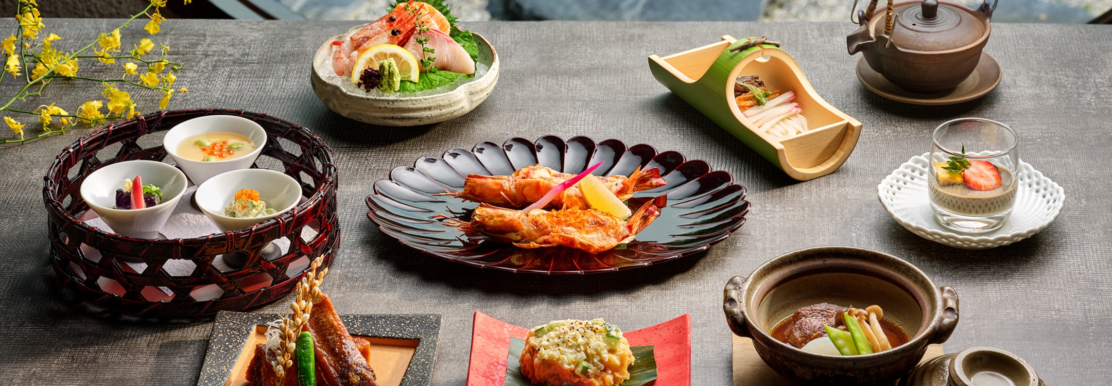 Kaiseki-style brunch