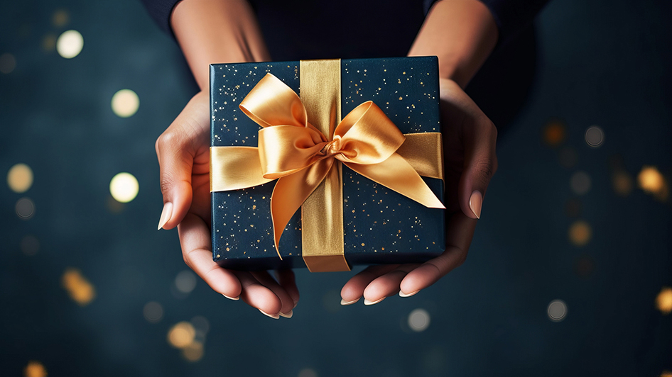 客室でのお祝い 