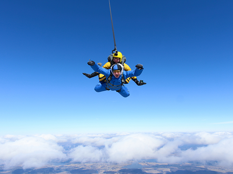Tandem Skydiving