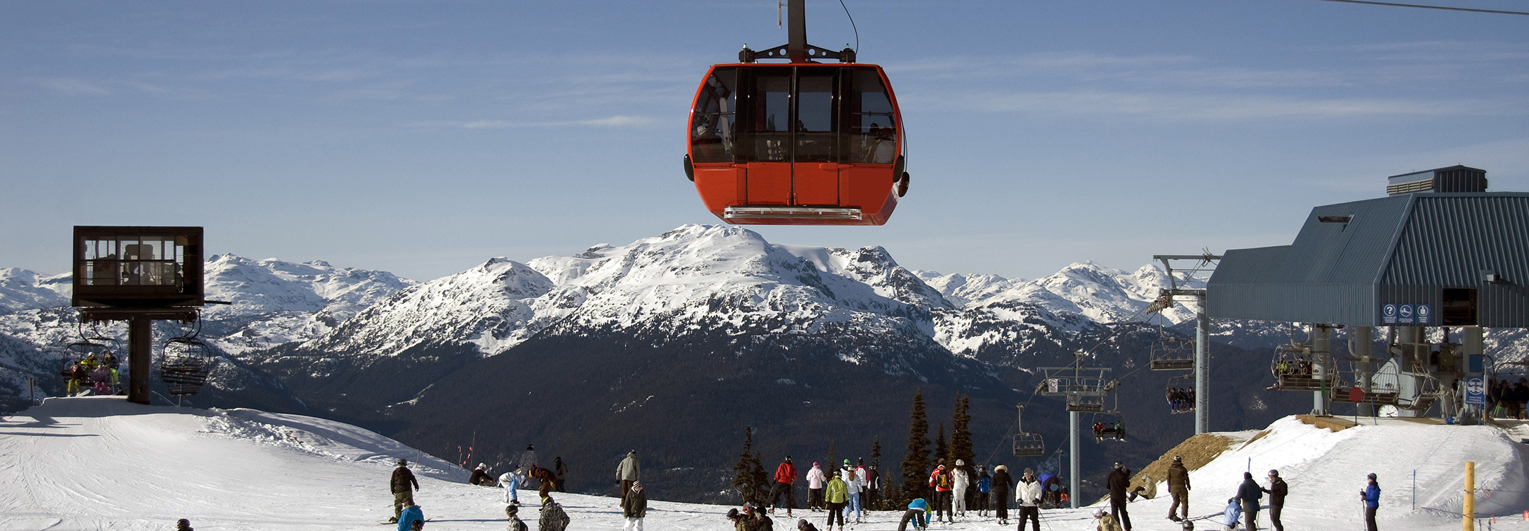 Skiing in Whistler