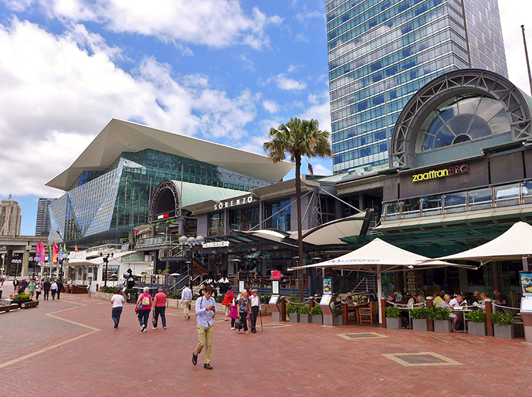 harbourside shopping centre