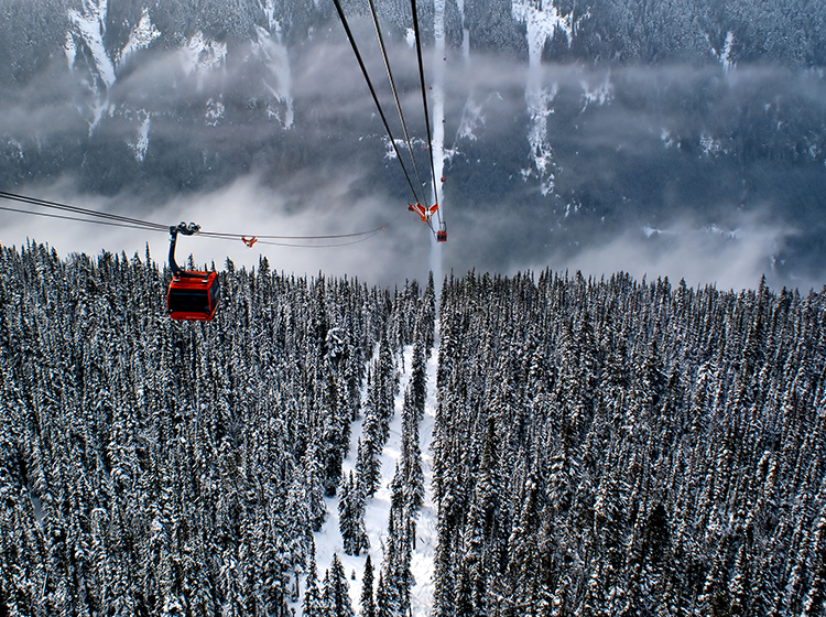 whistler peak 2 peak gondola