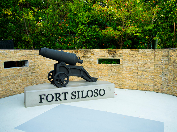 Fort Siloso in Sentosa