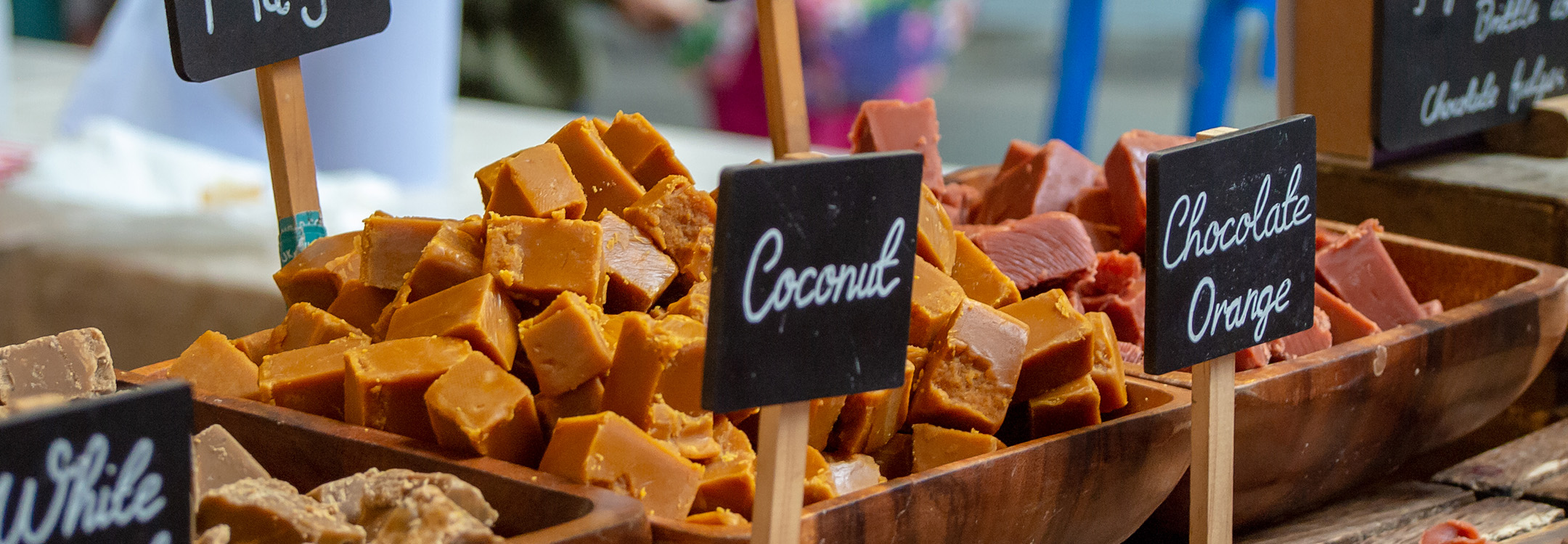 Traditional British Fudge at the Borough Market